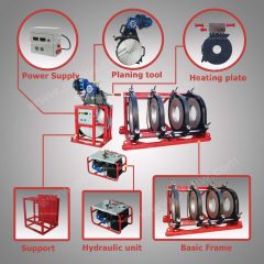 เครื่องเชื่อมท่อ HDPE รุ่น HD800/450