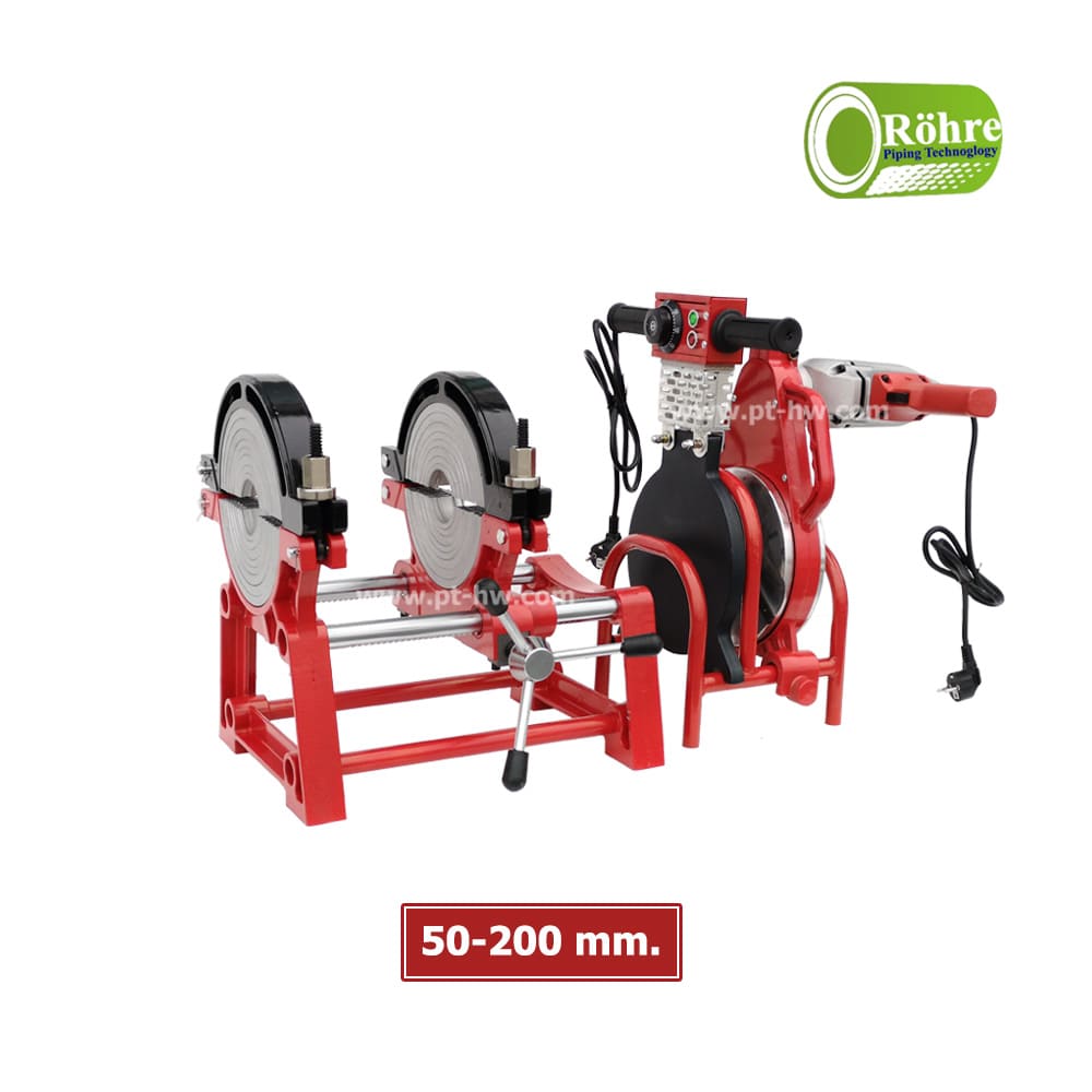 HW200-2 เครื่องเชื่อมท่อ hdpe รุ่น HW200-2